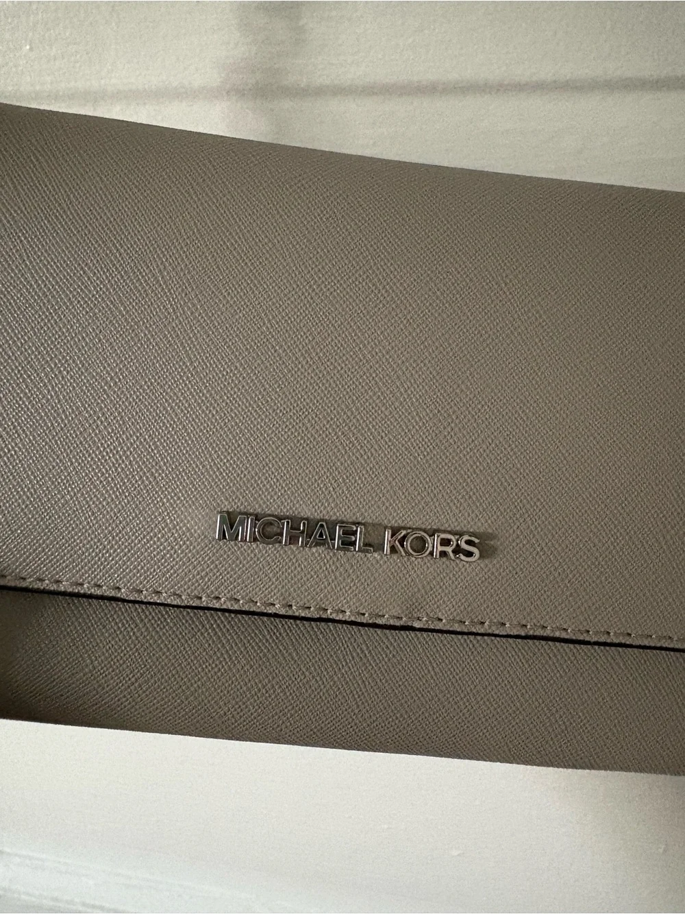 Michael Kors Gray Crossbody Chain Shoulder Bag - Women